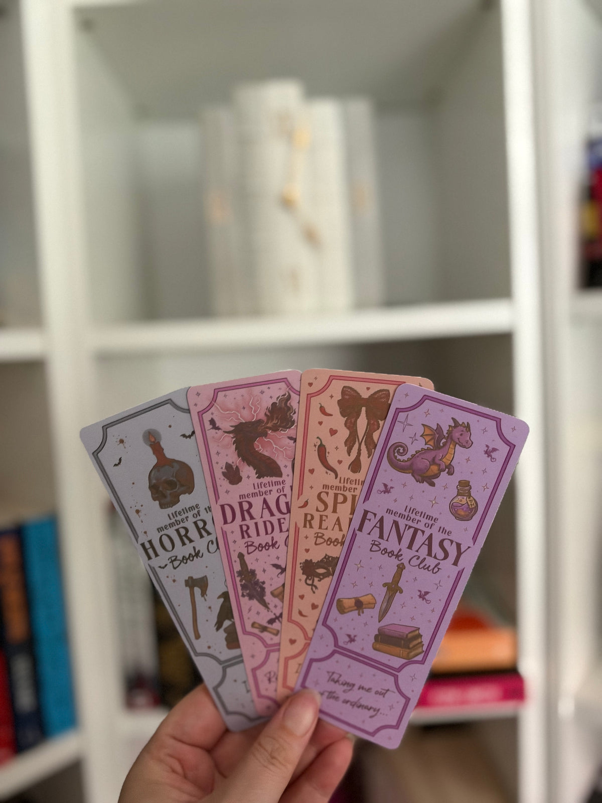 Bookclub Token Bookmarks