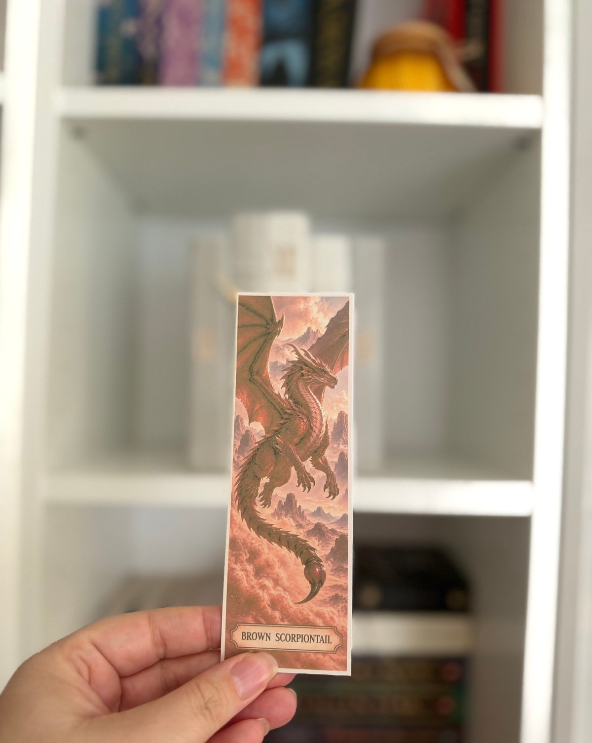 Brown Scorpiontail Bookmark