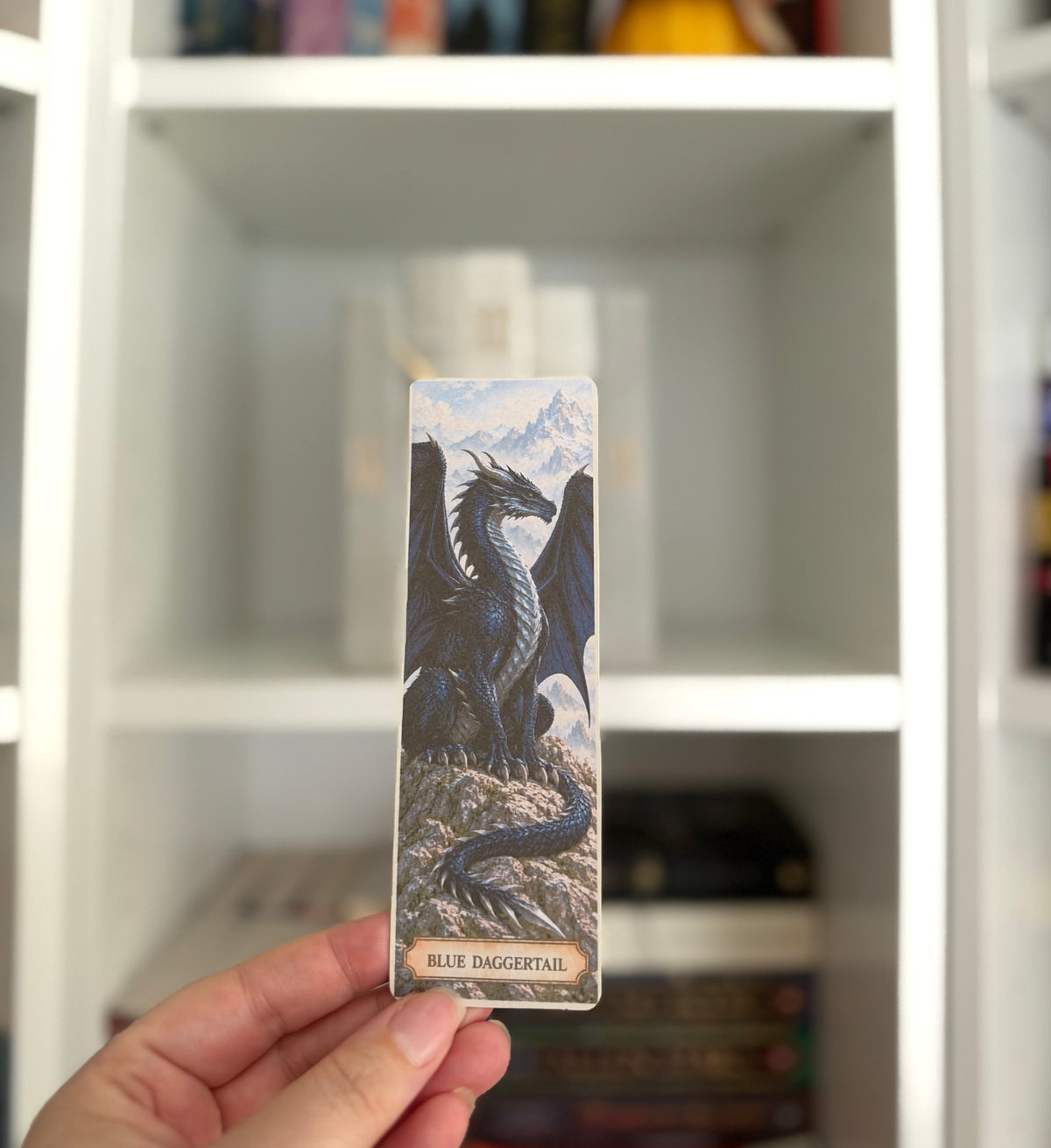 Blue Daggertail Bookmark
