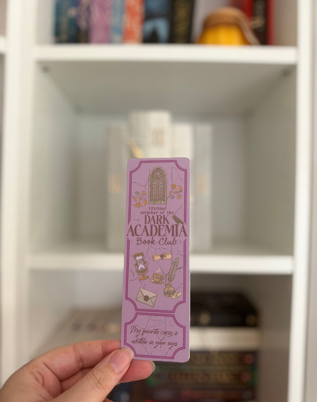 Dark Academia Book Club Bookmark