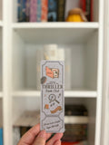 Thriller Book Club Bookmark