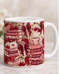 Bows Bookstack Mug