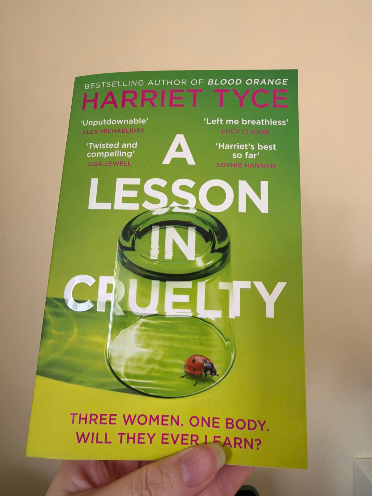 Harriet Tyce - A Lesson in Cruelty